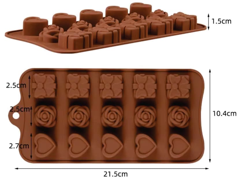 MOLDE PARA CHOCOLATES 038