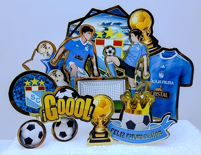 COMBO PERSONAJE SPORT CRISTAL